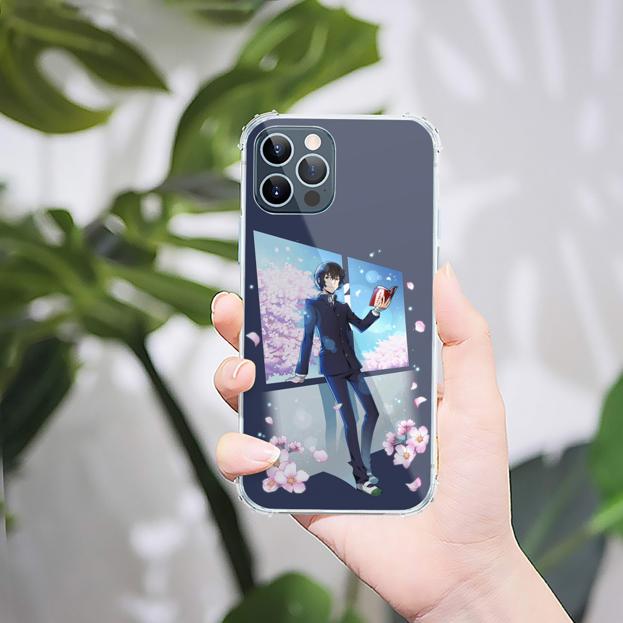 （画像用） 文豪ストレイドッグス Bungo Stray Dogs 【iPhone 12シリーズ対応】透明スマホケース（クリアソフトケース）